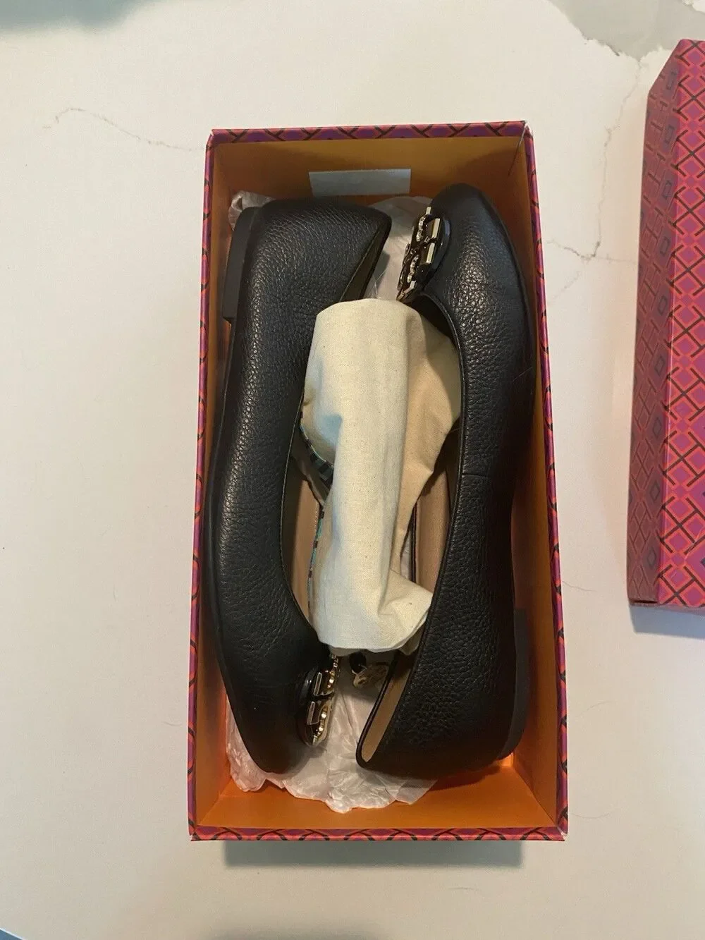 Tory Burch Claire Ballet Flat Size 10